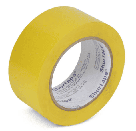 CINTA DE SEÑALIZACIÓN AMARILLA 2" X 36YDS SHURTAPE