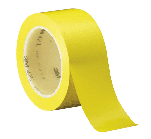 CINTA DELIMITADORA 3M AMARILLO 471 36 YDS