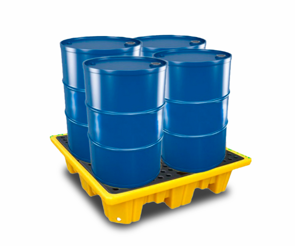 PALLET ANTIDERRAME PARA 4 CILINDROS